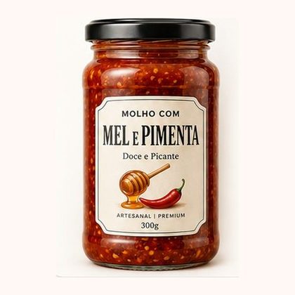 Molho com Mel e Pimenta