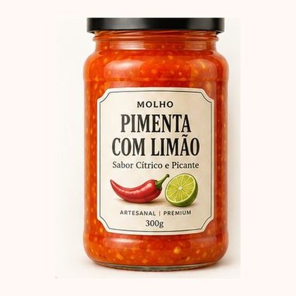 Molho de Pimenta com Limão